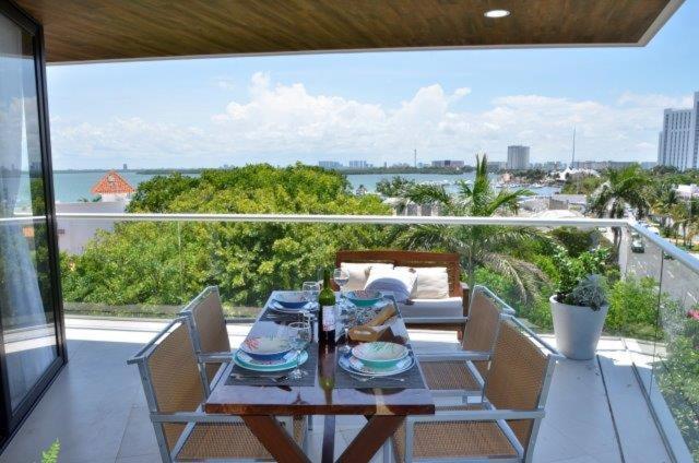 Takh Sea View Apartment Cancún Esterno foto