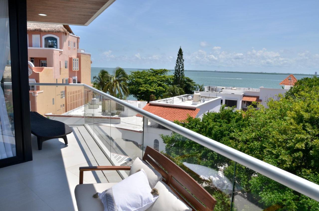 Takh Sea View Apartment Cancún Esterno foto