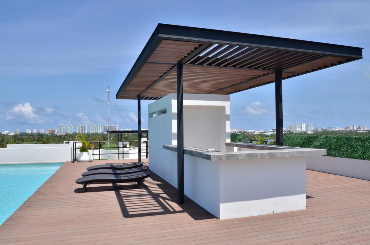 Takh Sea View Apartment Cancún Esterno foto